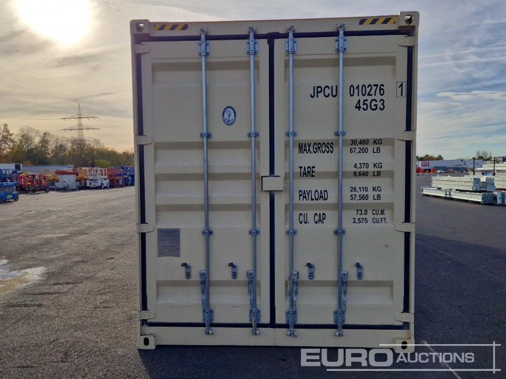 2025 40' HQ Container, 3 Door - Merekonteiner: pilt 5 2025 40' HQ Container, 3 Door - Merekonteiner: pilt 5