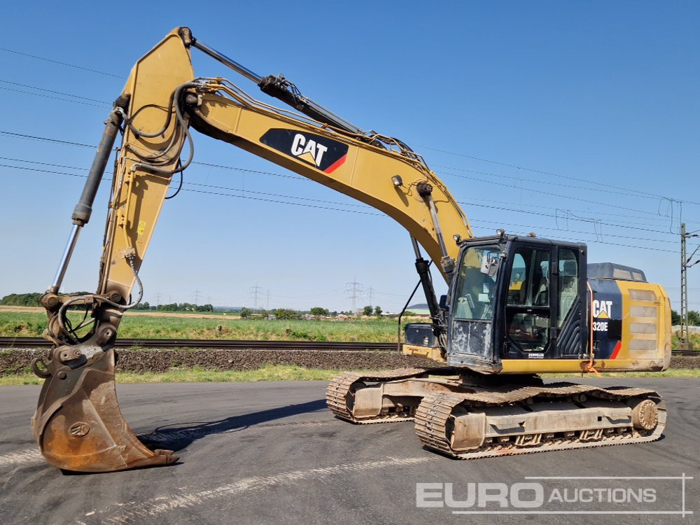 CAT 320E - Lintekskavaator: pilt 1 CAT 320E - Lintekskavaator: pilt 1