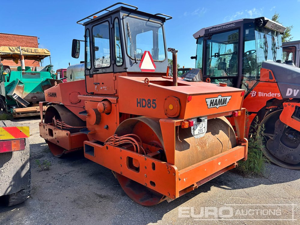 Hamm HD85 Double Drum Roller (Latvian Reg. Docs. Available) - Rullija: pilt 2 Hamm HD85 Double Drum Roller (Latvian Reg. Docs. Available) - Rullija: pilt 2