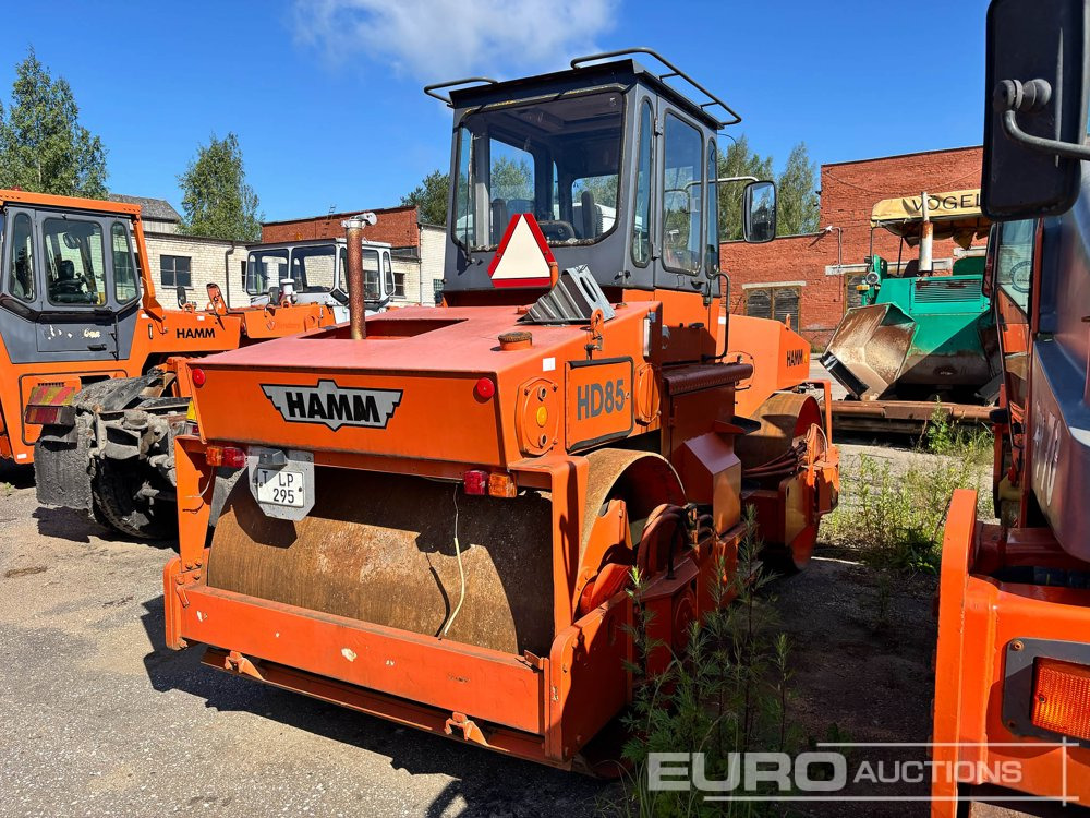 Hamm HD85 Double Drum Roller (Latvian Reg. Docs. Available) - Rullija: pilt 3 Hamm HD85 Double Drum Roller (Latvian Reg. Docs. Available) - Rullija: pilt 3