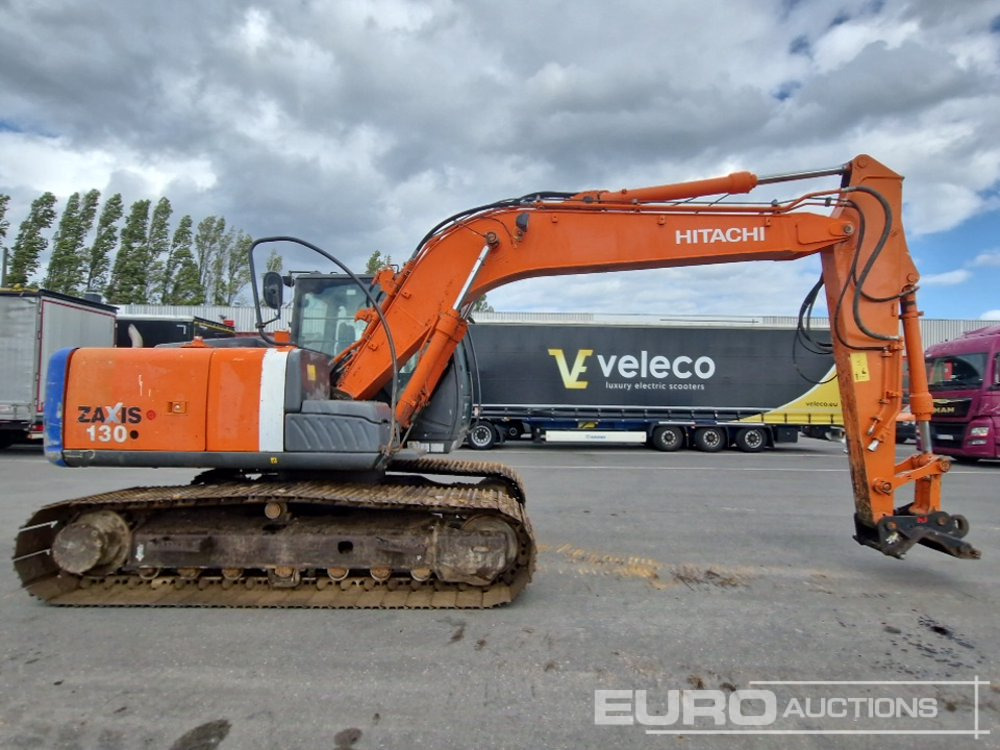 Lintekskavaator Hitachi ZX130-3: pilt 6