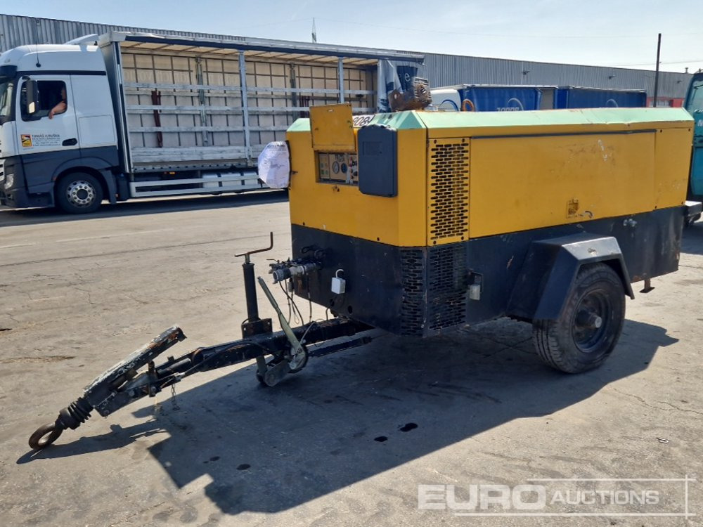 Ingersol Rand Single Axle Compressor - Õhukompressor: pilt 1 Ingersol Rand Single Axle Compressor - Õhukompressor: pilt 1