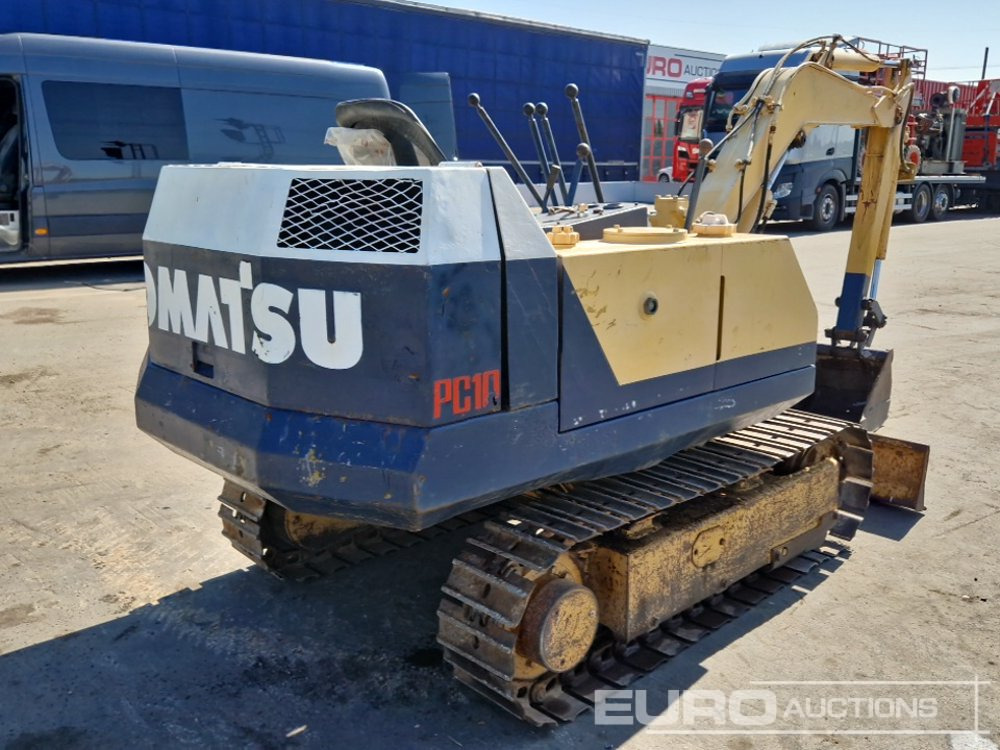 Komatsu PC10-5 - Miniekskavaator: pilt 5 Komatsu PC10-5 - Miniekskavaator: pilt 5