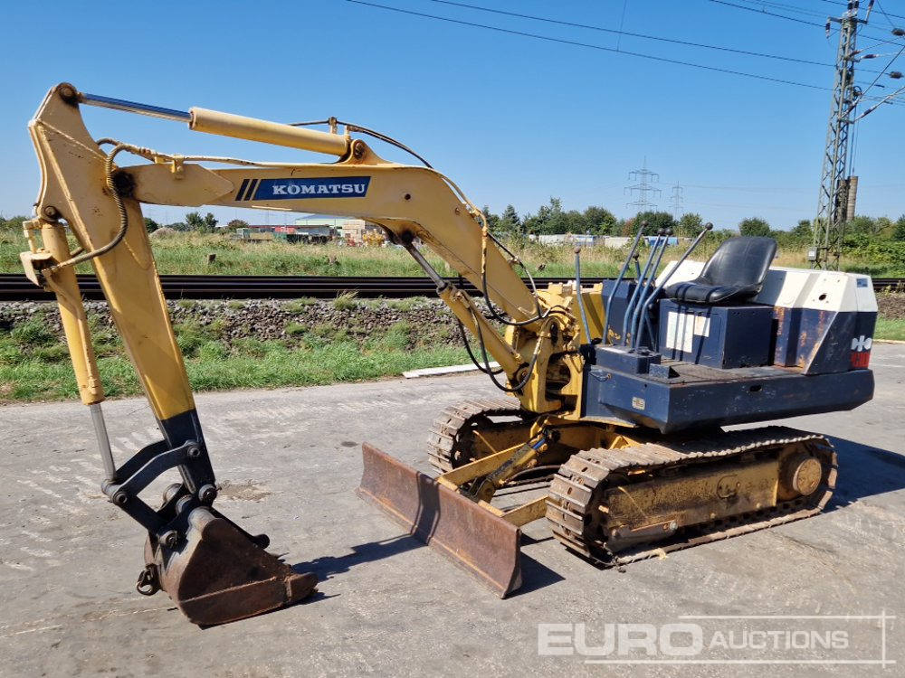 Komatsu PC10-5 - Miniekskavaator: pilt 1 Komatsu PC10-5 - Miniekskavaator: pilt 1