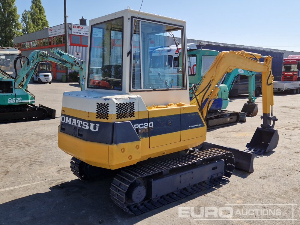Komatsu PC20-6 - Miniekskavaator: pilt 5 Komatsu PC20-6 - Miniekskavaator: pilt 5