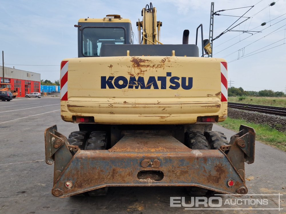 Komatsu PW130-7K - Ratastel ekskavaator: pilt 4 Komatsu PW130-7K - Ratastel ekskavaator: pilt 4