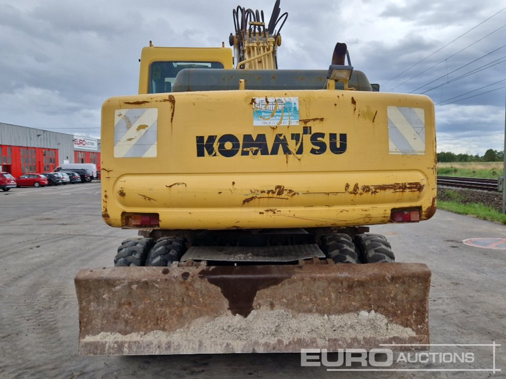 Komatsu PW170ES-6K - Ratastel ekskavaator: pilt 4 Komatsu PW170ES-6K - Ratastel ekskavaator: pilt 4
