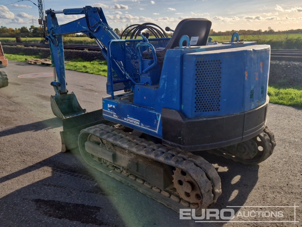 Kubota KH-55 Rubber Tracks, Blade, Offset, Bucket - Miniekskavaator: pilt 3 Kubota KH-55 Rubber Tracks, Blade, Offset, Bucket - Miniekskavaator: pilt 3