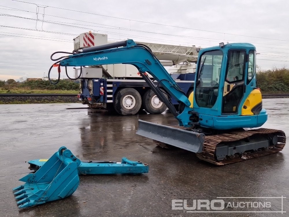 Kubota KX161-3SZ - Miniekskavaator: pilt 1 Kubota KX161-3SZ - Miniekskavaator: pilt 1