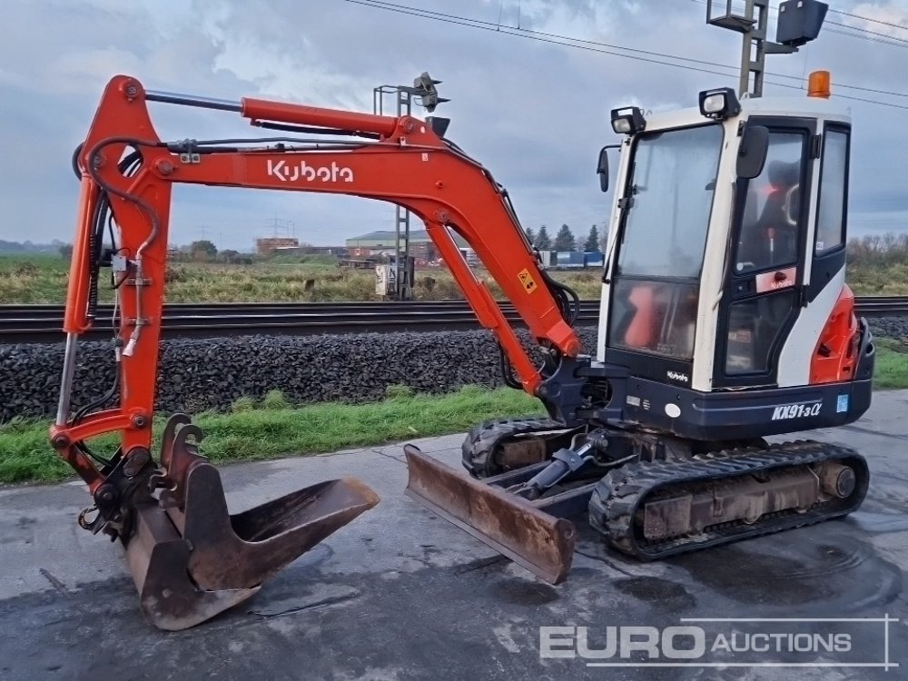 Kubota KX91-3 - Miniekskavaator: pilt 1 Kubota KX91-3 - Miniekskavaator: pilt 1