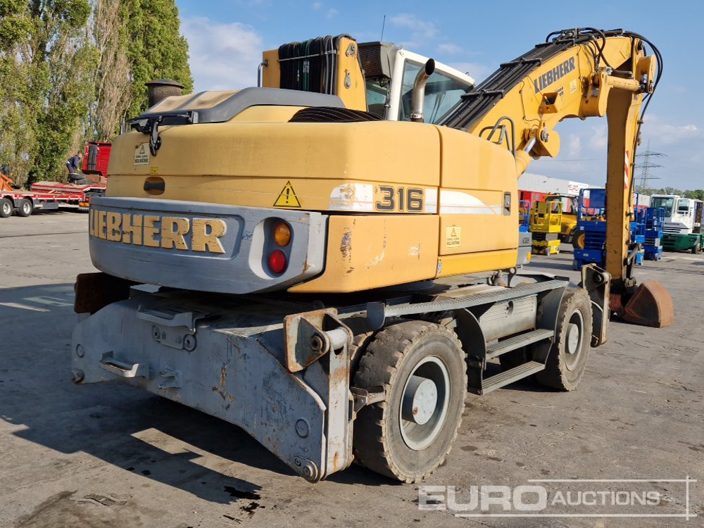 Liebherr A316 LITRONIC - Ratastel ekskavaator: pilt 5 Liebherr A316 LITRONIC - Ratastel ekskavaator: pilt 5