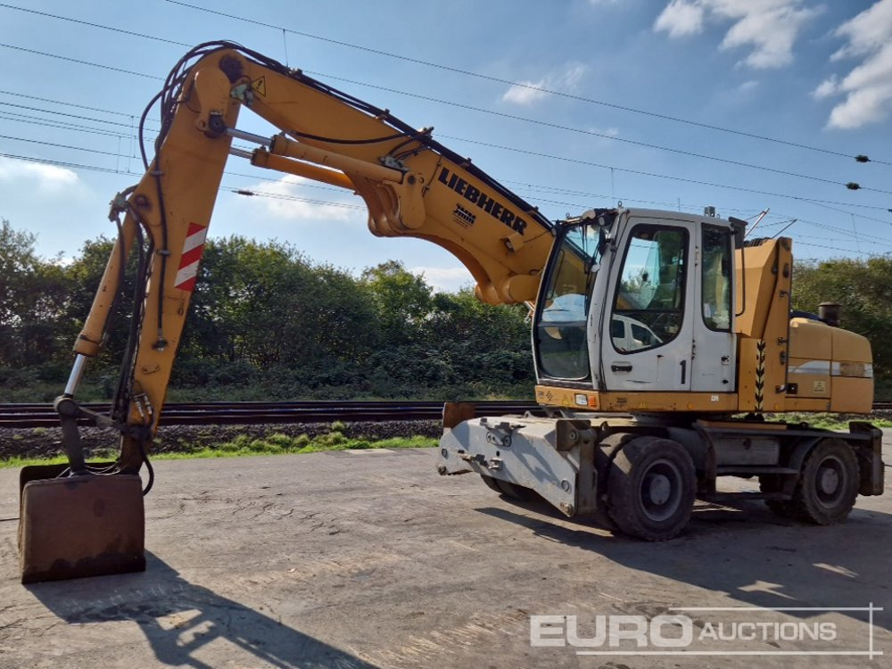 Liebherr A316 LITRONIC - Ratastel ekskavaator: pilt 1 Liebherr A316 LITRONIC - Ratastel ekskavaator: pilt 1