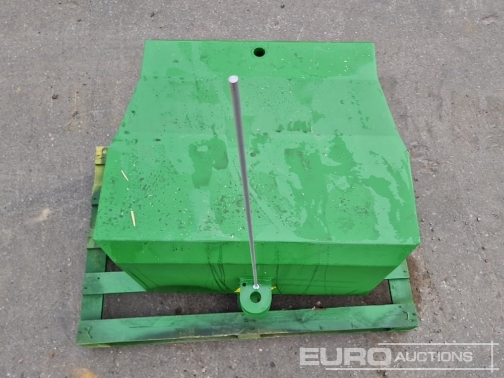 Unused 2025 John Deere 600kg Front Weights to suit John Deere Tractors, Metal Case with Towing Eye (Green) - Põllutööseade: pilt 5 Unused 2025 John Deere 600kg Front Weights to suit John Deere Tractors, Metal Case with Towing Eye (Green) - Põllutööseade: pilt 5