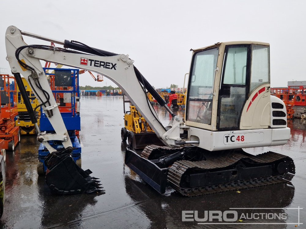 Terex TC48 - Miniekskavaator: pilt 1 Terex TC48 - Miniekskavaator: pilt 1