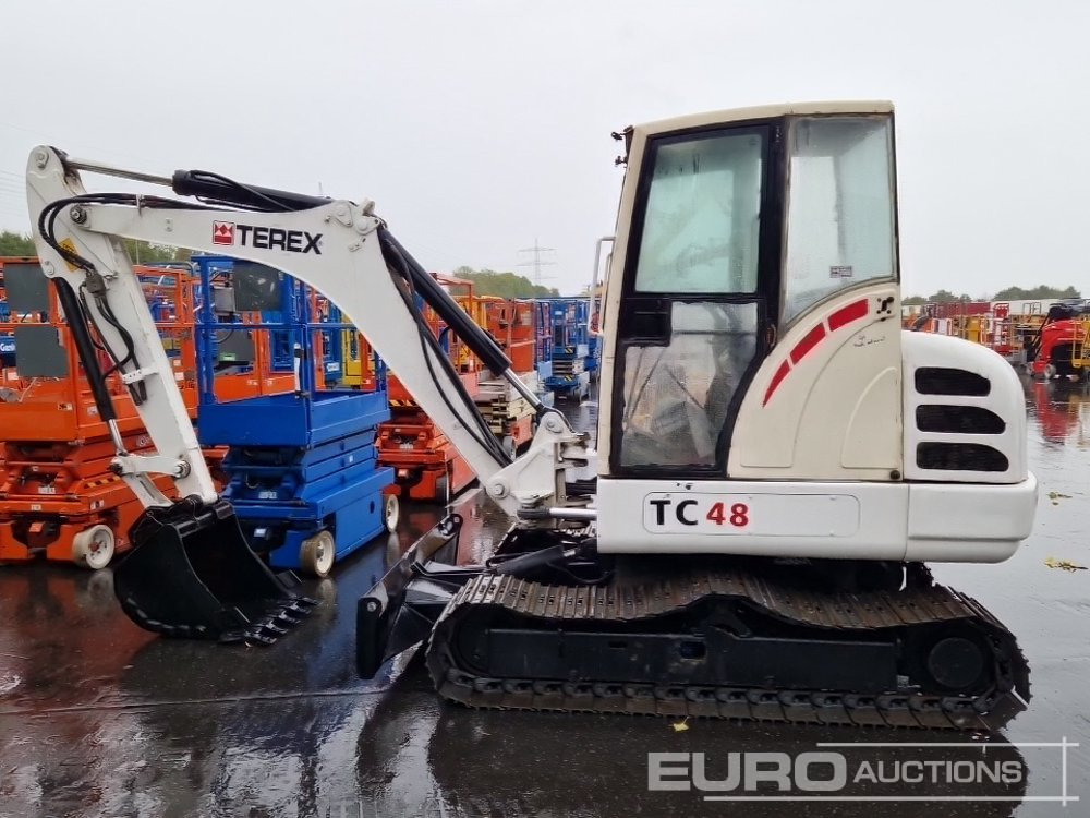 Terex TC48 - Miniekskavaator: pilt 2 Terex TC48 - Miniekskavaator: pilt 2