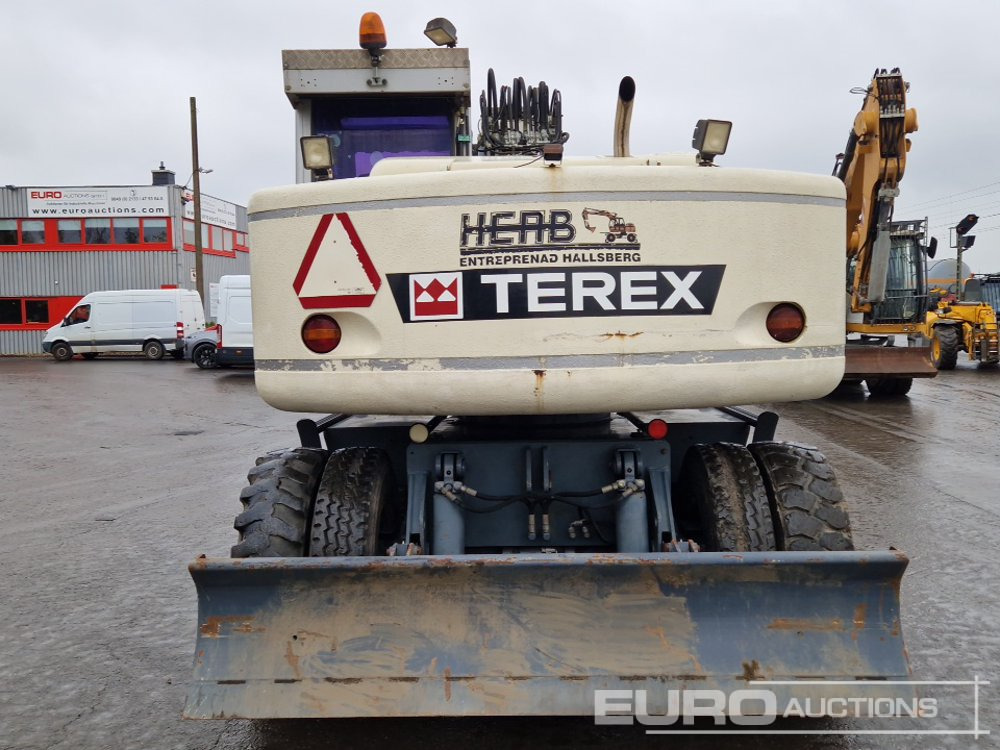 Terex TW160SR - Ratastel ekskavaator: pilt 4 Terex TW160SR - Ratastel ekskavaator: pilt 4