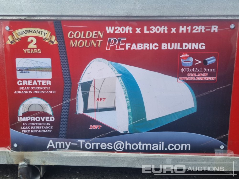 Unused 2024 Golden Mount S203012R-300GSM - Ehitusmahuti: pilt 2 Unused 2024 Golden Mount S203012R-300GSM - Ehitusmahuti: pilt 2