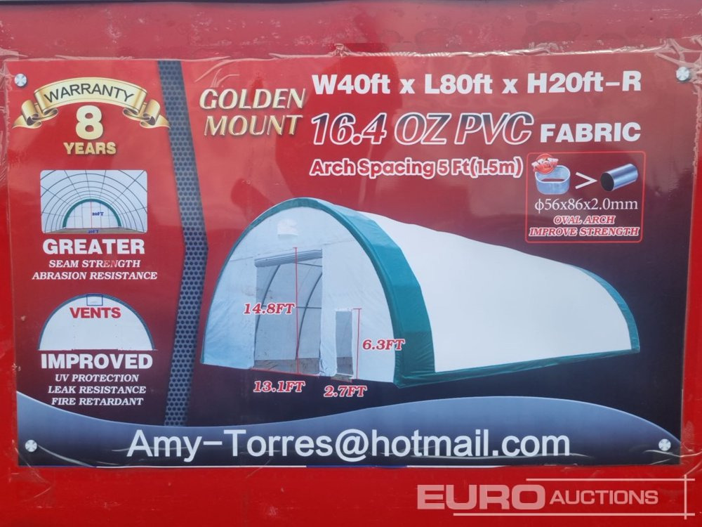 Unused 2024 Golden Mount S408020R - Ehitusmahuti: pilt 2 Unused 2024 Golden Mount S408020R - Ehitusmahuti: pilt 2