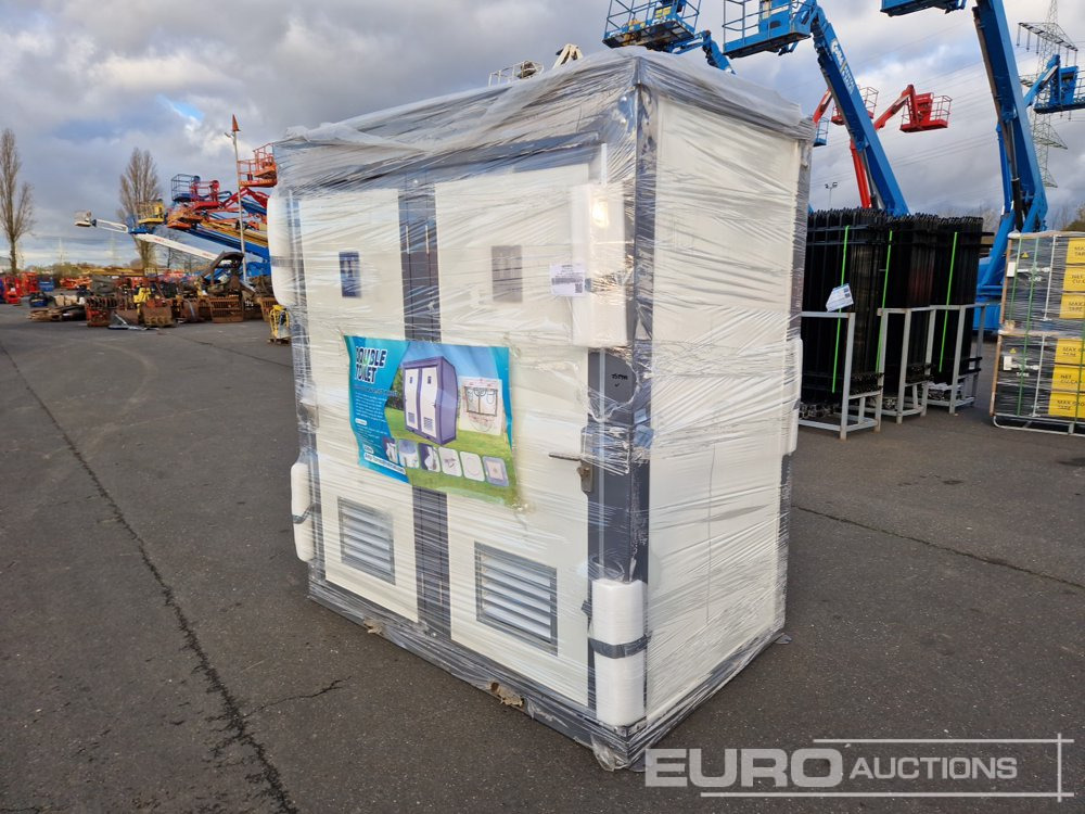 Unused 2024 Portable Toilet, Double,L1300 x W2160 x H2360mm - Ehitusmahuti: pilt 1 Unused 2024 Portable Toilet, Double,L1300 x W2160 x H2360mm - Ehitusmahuti: pilt 1