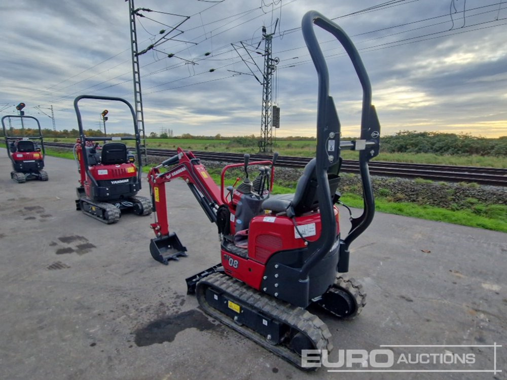 Unused 2024 Yanmar SV08-1C - Miniekskavaator: pilt 2 Unused 2024 Yanmar SV08-1C - Miniekskavaator: pilt 2