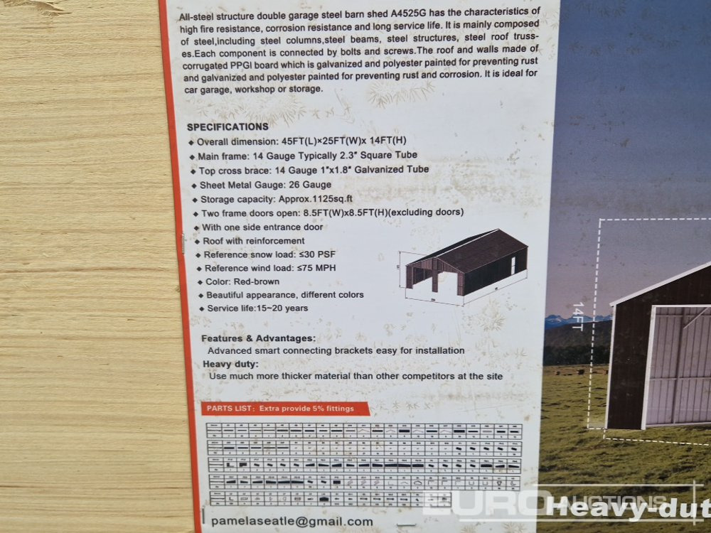 Unused 2025 MTO A4525G - Ehitusmahuti: pilt 3 Unused 2025 MTO A4525G - Ehitusmahuti: pilt 3