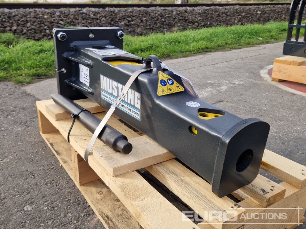 Unused 2025 Mustang HM100 - Hüdrauliline haamer: pilt 4 Unused 2025 Mustang HM100 - Hüdrauliline haamer: pilt 4
