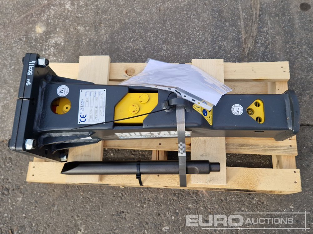 Unused 2025 Mustang HM100 - Hüdrauliline haamer: pilt 5 Unused 2025 Mustang HM100 - Hüdrauliline haamer: pilt 5