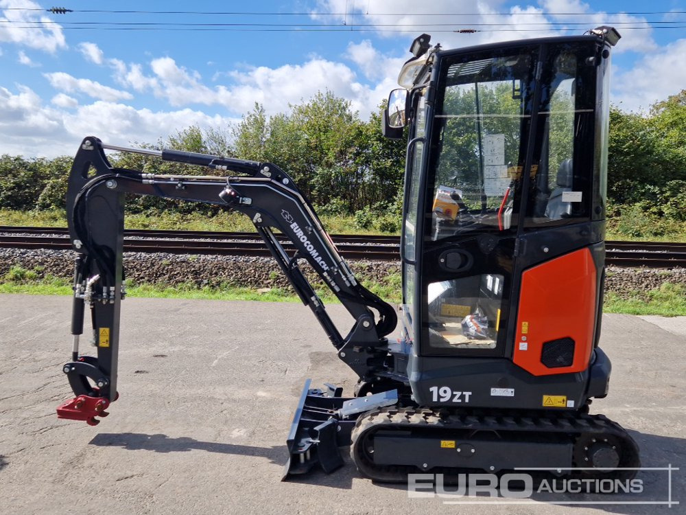 Unused Eurocomach 19ZT - Miniekskavaator: pilt 2 Unused Eurocomach 19ZT - Miniekskavaator: pilt 2