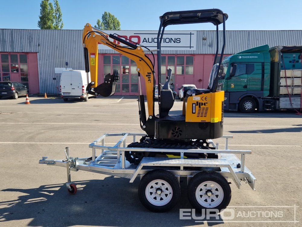 Unused JPC HT12 - Miniekskavaator: pilt 2 Unused JPC HT12 - Miniekskavaator: pilt 2
