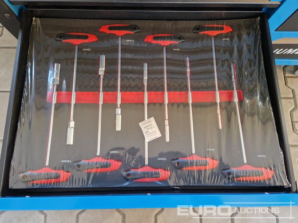 Ehitusseade Unused NORTH-TOOL JUMBO-PRO 12 Drawer Tool Cabinet,  Professional Tools: pilt 11