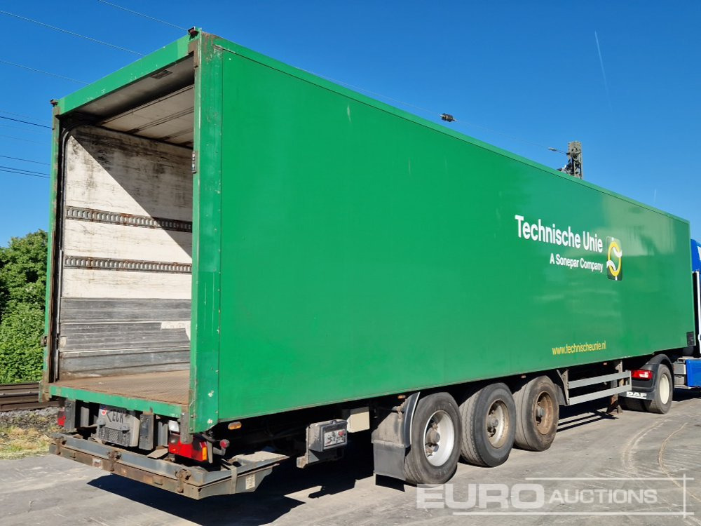 Van ECK PLY 3 Axle Trailer, Tail Lift, Electric Roll Door - Furgoonpoolhaagis: pilt 4 Van ECK PLY 3 Axle Trailer, Tail Lift, Electric Roll Door - Furgoonpoolhaagis: pilt 4