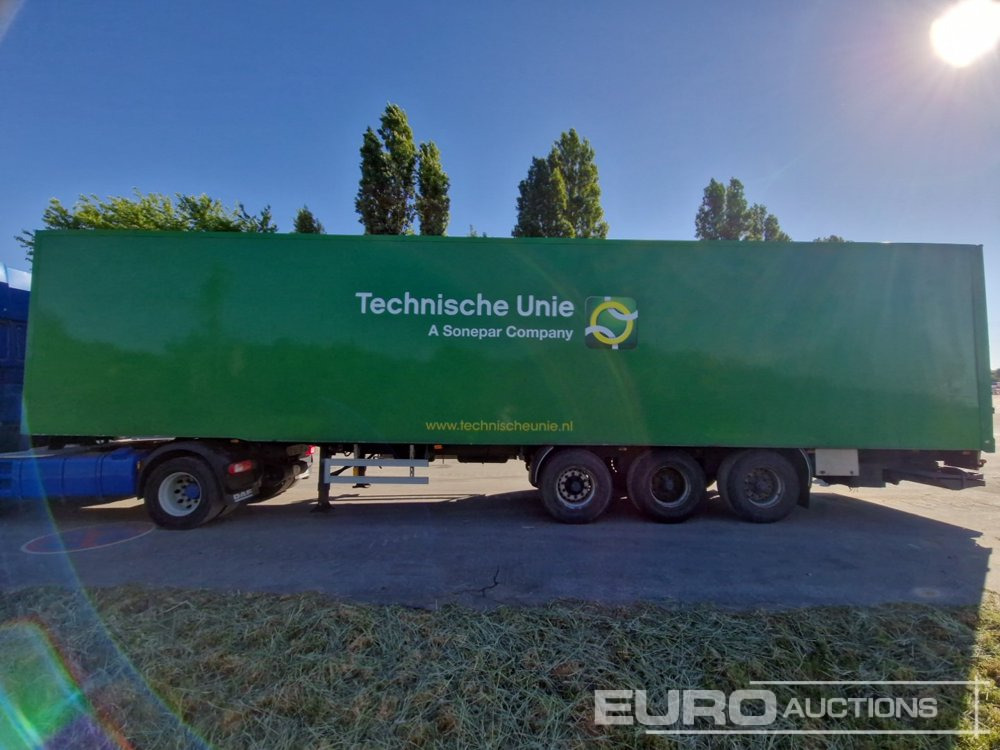 Van ECK PLY 3 Axle Trailer, Tail Lift, Electric Roll Door - Furgoonpoolhaagis: pilt 2 Van ECK PLY 3 Axle Trailer, Tail Lift, Electric Roll Door - Furgoonpoolhaagis: pilt 2