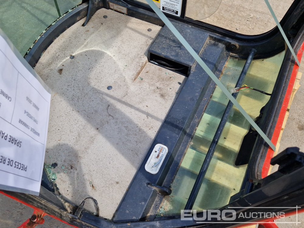 Cabin to suit Yanmar VIO25-4 - Varuosa - Ekskavaator: pilt 5 Cabin to suit Yanmar VIO25-4 - Varuosa - Ekskavaator: pilt 5