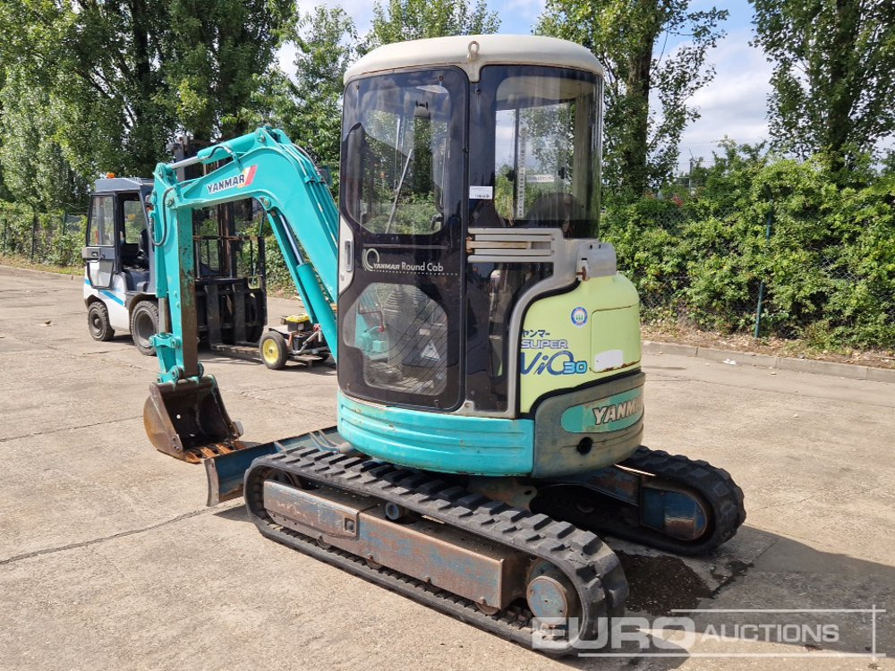 Yanmar ViO30 - Miniekskavaator: pilt 3 Yanmar ViO30 - Miniekskavaator: pilt 3