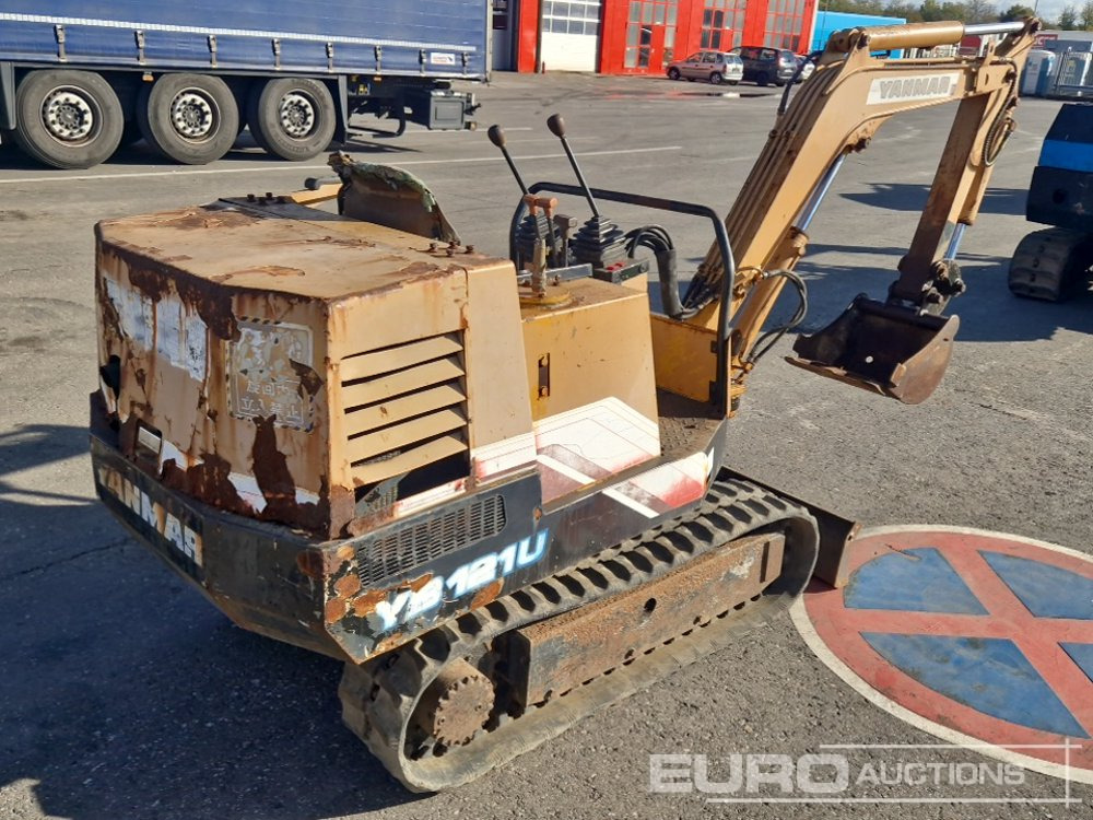 Yanmar YB121U - Miniekskavaator: pilt 4 Yanmar YB121U - Miniekskavaator: pilt 4