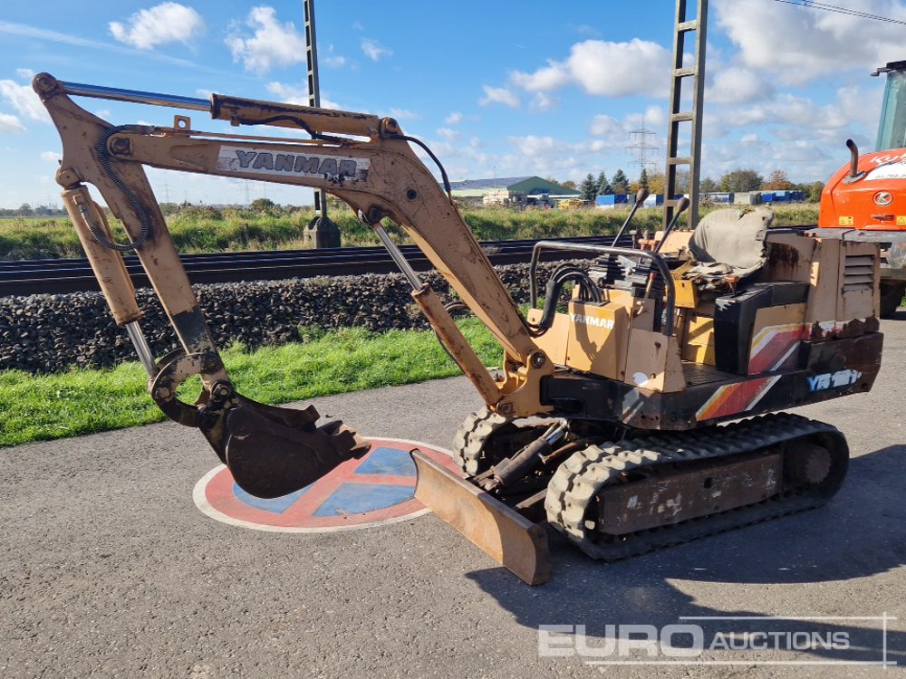 Yanmar YB121U - Miniekskavaator: pilt 1 Yanmar YB121U - Miniekskavaator: pilt 1