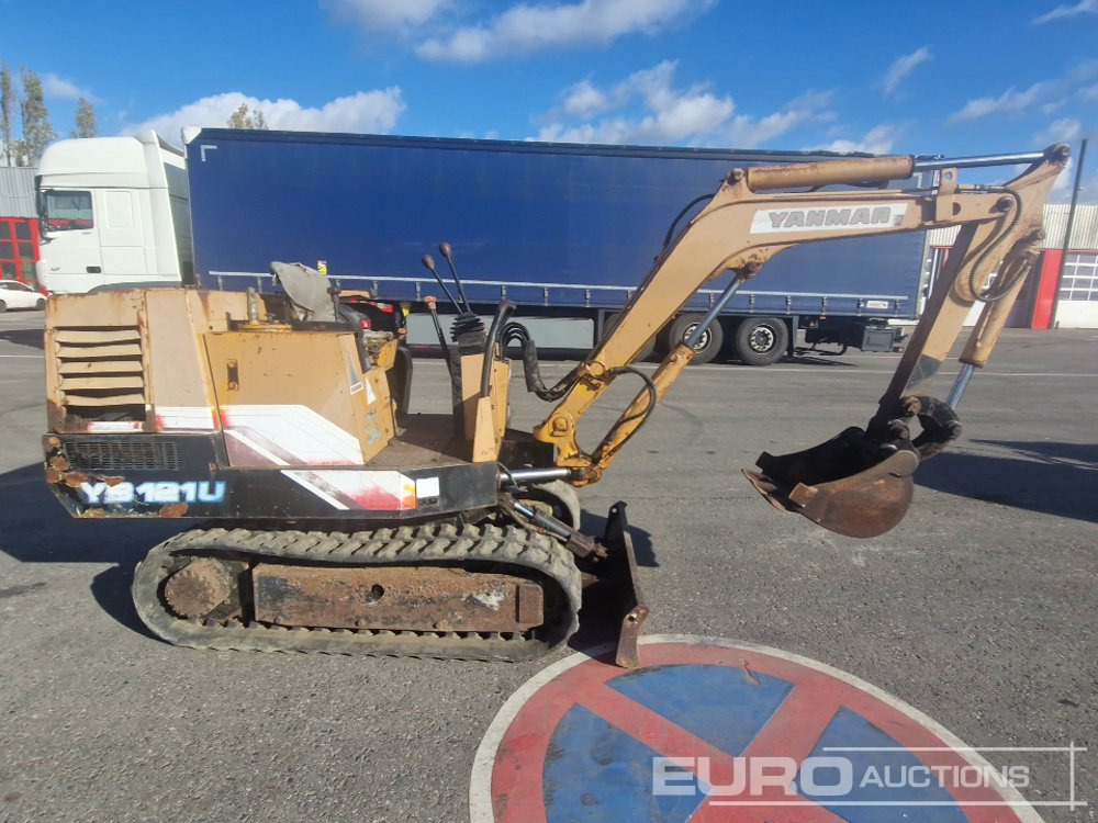 Yanmar YB121U - Miniekskavaator: pilt 5 Yanmar YB121U - Miniekskavaator: pilt 5