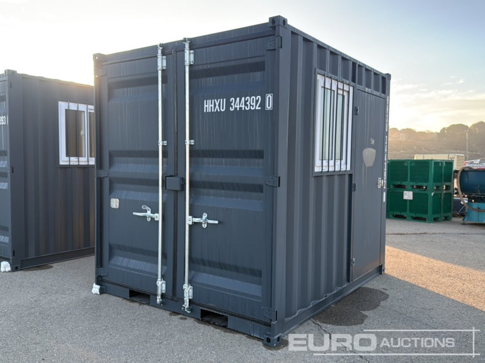 10' Container, One Side Multi-Door, Side Door, Window / Contenedor - Merekonteiner: pilt 2 10' Container, One Side Multi-Door, Side Door, Window / Contenedor - Merekonteiner: pilt 2