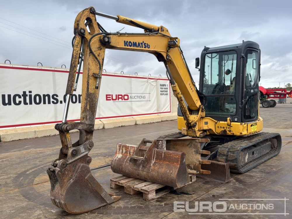 2010 Komatsu PC45MR-3 - Miniekskavaator: pilt 1 2010 Komatsu PC45MR-3 - Miniekskavaator: pilt 1