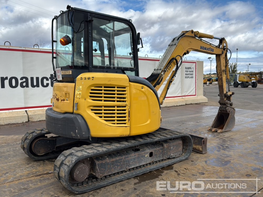 2010 Komatsu PC45MR-3 - Miniekskavaator: pilt 5 2010 Komatsu PC45MR-3 - Miniekskavaator: pilt 5