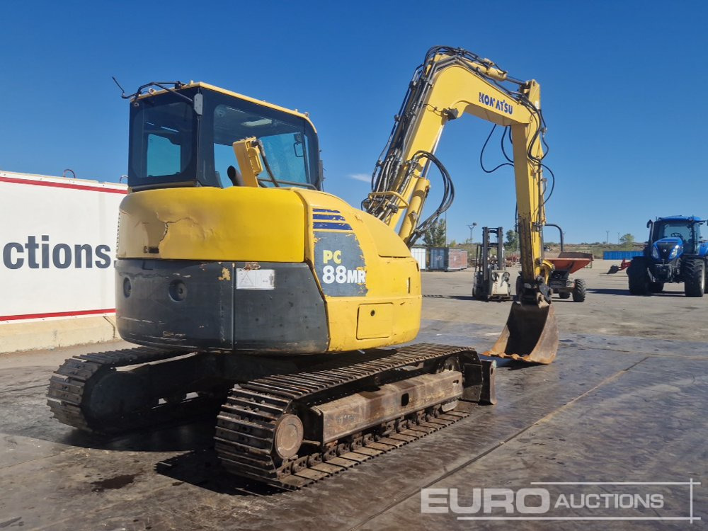 2010 Komatsu PC88MR-8 - Miniekskavaator: pilt 5 2010 Komatsu PC88MR-8 - Miniekskavaator: pilt 5