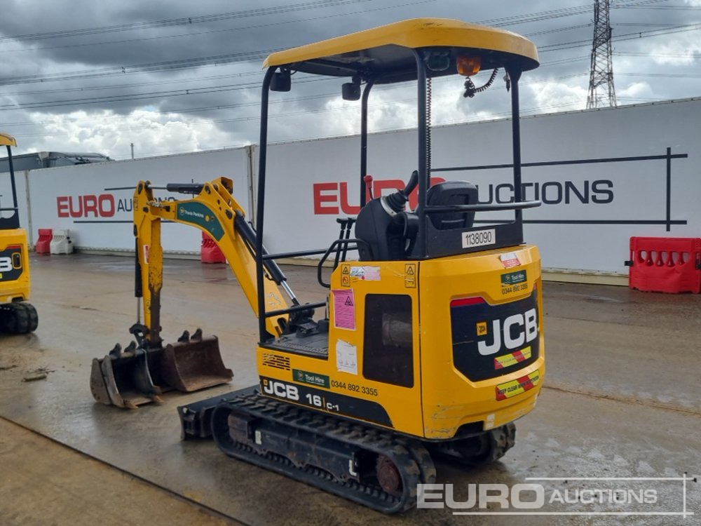 2021 JCB 16C-1 - Miniekskavaator: pilt 3 2021 JCB 16C-1 - Miniekskavaator: pilt 3