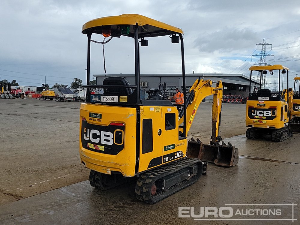 2021 JCB 16C-1 - Miniekskavaator: pilt 5 2021 JCB 16C-1 - Miniekskavaator: pilt 5