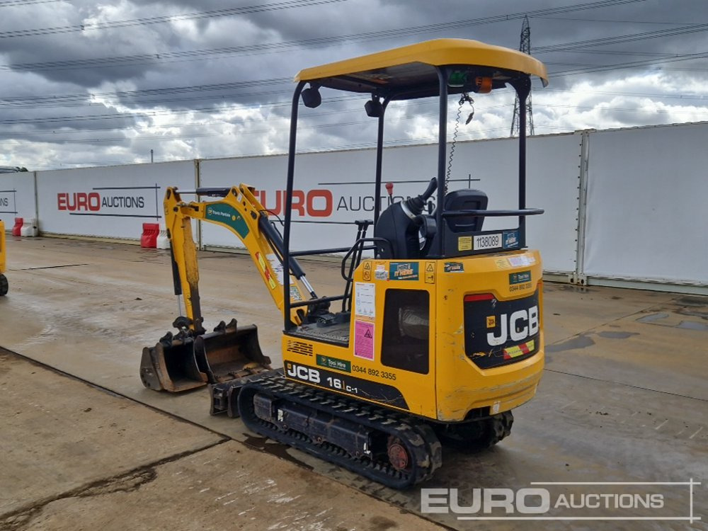 2021 JCB 16C-1 - Miniekskavaator: pilt 3 2021 JCB 16C-1 - Miniekskavaator: pilt 3