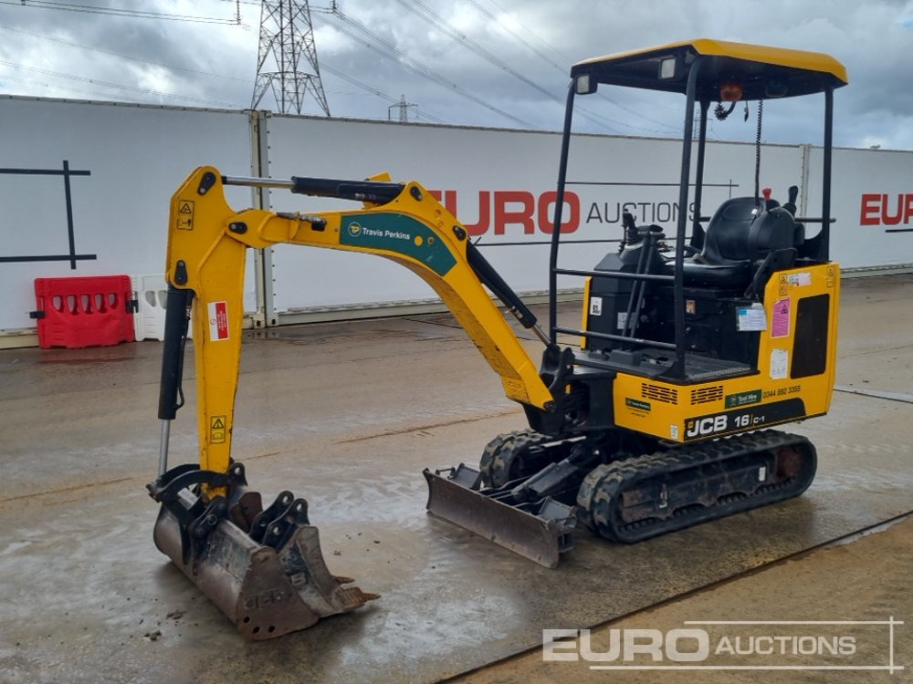 2021 JCB 16C-1 - Miniekskavaator: pilt 1 2021 JCB 16C-1 - Miniekskavaator: pilt 1