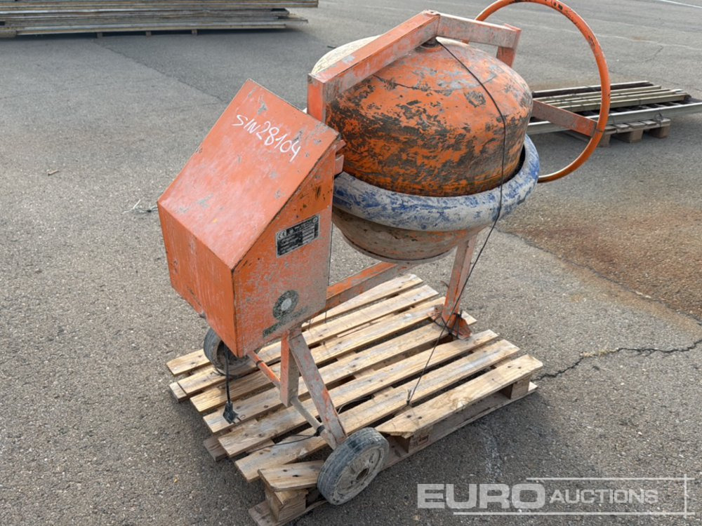 IMER Electric Concrete Mixer - Segumasin: pilt 1 IMER Electric Concrete Mixer - Segumasin: pilt 1