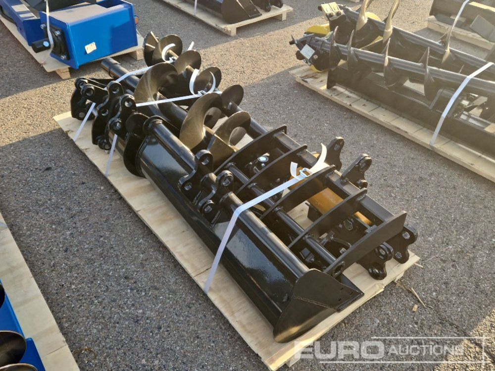 Unused 2025 Captok Qty (8 of) Rake, Ripper, Graber, 12" Auger, 16" Auger, 8" Narrow Bucket, 24" Bucket, 32" Bucket to suit Excavator - Lisaseade - Ekskavaator: pilt 3 Unused 2025 Captok Qty (8 of) Rake, Ripper, Graber, 12" Auger, 16" Auger, 8" Narrow Bucket, 24" Bucket, 32" Bucket to suit Excavator - Lisaseade - Ekskavaator: pilt 3