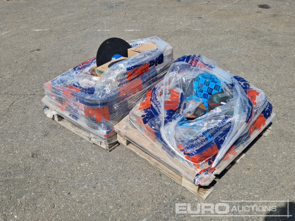 Pallet of Grinder Disks (2 of) / Palet de Discos de Corte y Desgaste - Ehitusseade: pilt 3 Pallet of Grinder Disks (2 of) / Palet de Discos de Corte y Desgaste - Ehitusseade: pilt 3