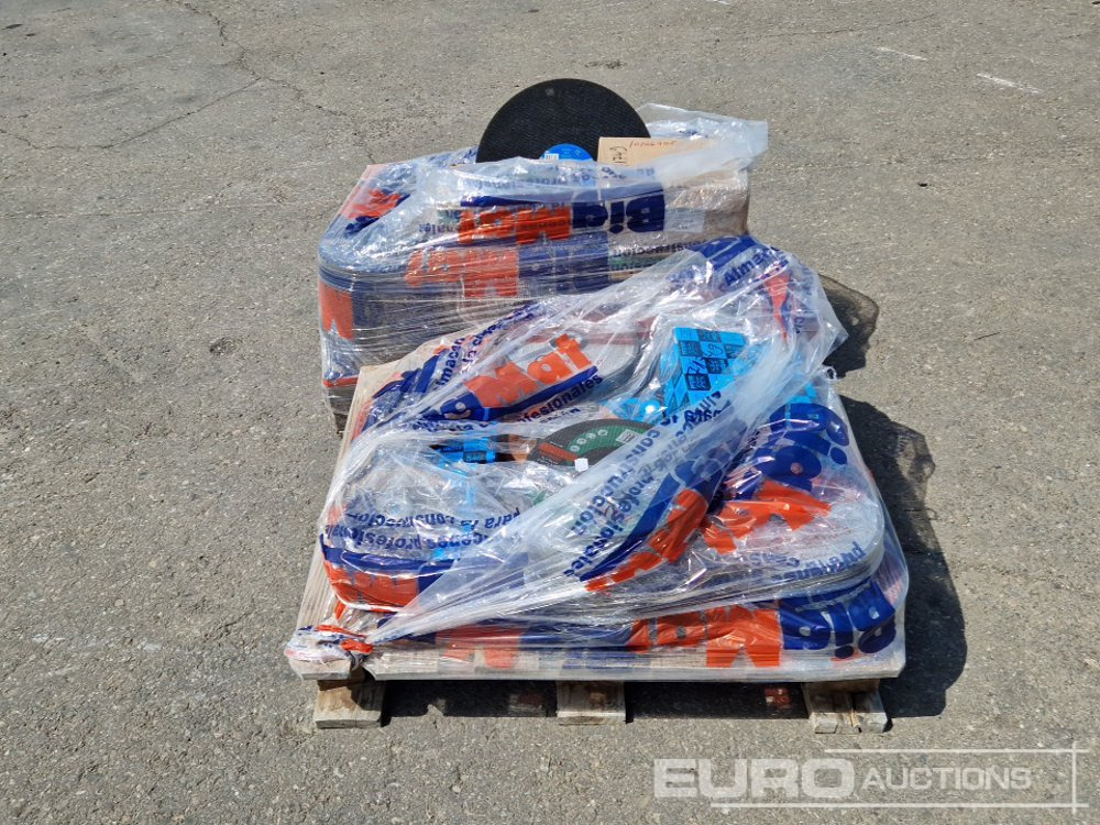 Pallet of Grinder Disks (2 of) / Palet de Discos de Corte y Desgaste - Ehitusseade: pilt 4 Pallet of Grinder Disks (2 of) / Palet de Discos de Corte y Desgaste - Ehitusseade: pilt 4