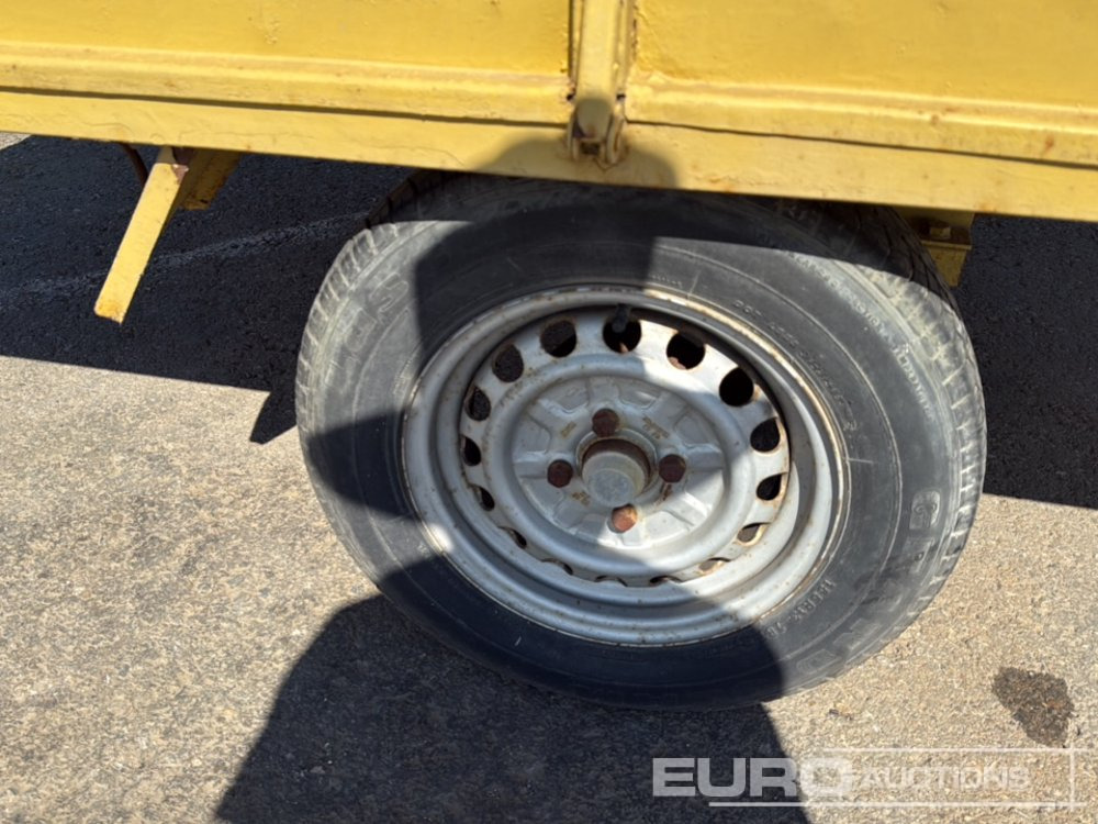 Auto järelhaagis Single Axle 1000Kg  Trailer Length 2.50 m / Width 1.67 m: pilt 9
